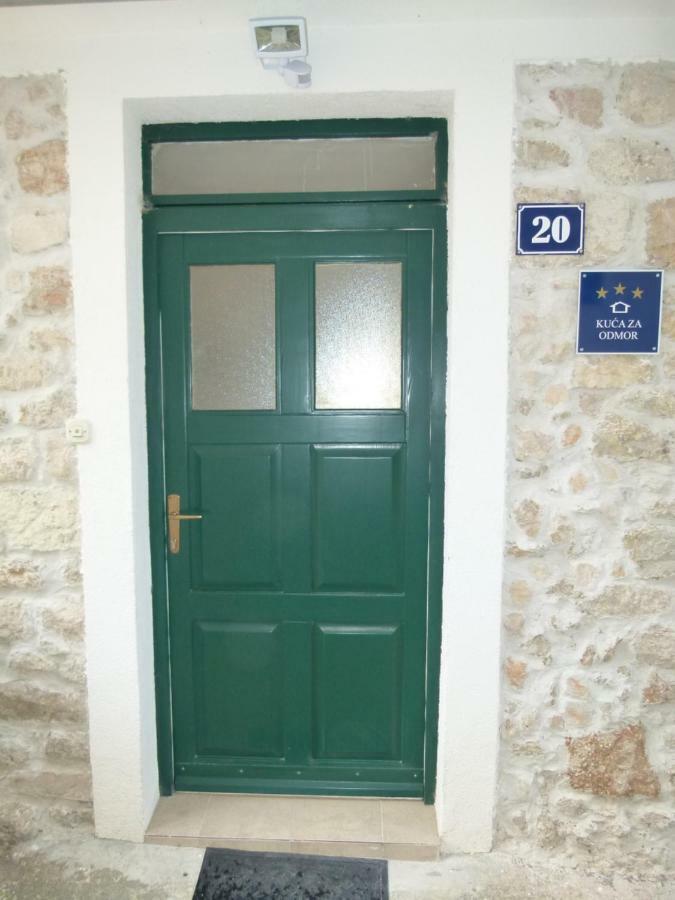 Villa Dalmatian Stone House Angela à Drniš Extérieur photo
